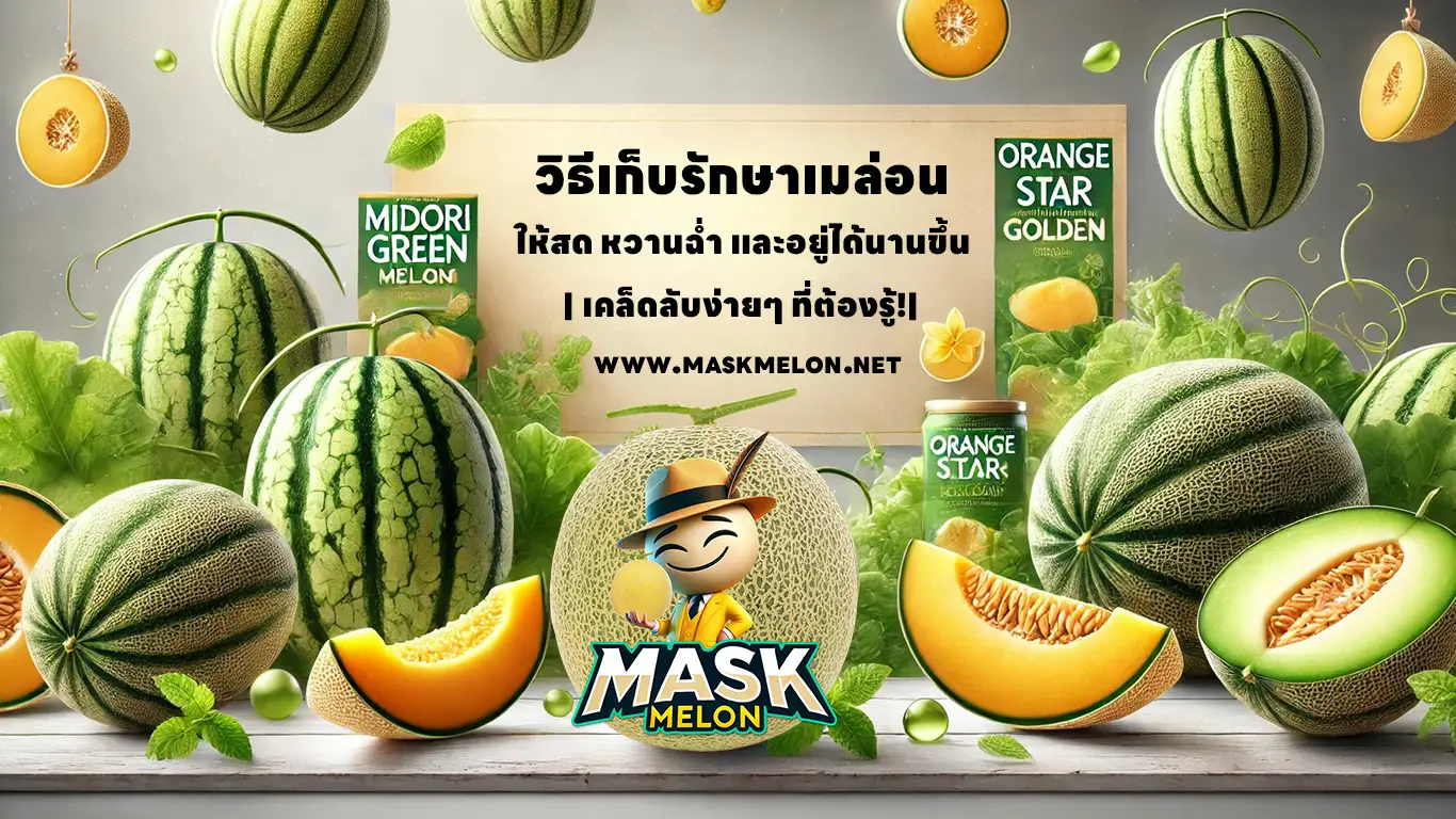 วิธีเก็บรักษาเมล่อน ให้สด หวานฉ่ำ และอยู่ได้นานขึ้น เคล็ดลับง่าย ๆ ที่ต้องรู้!